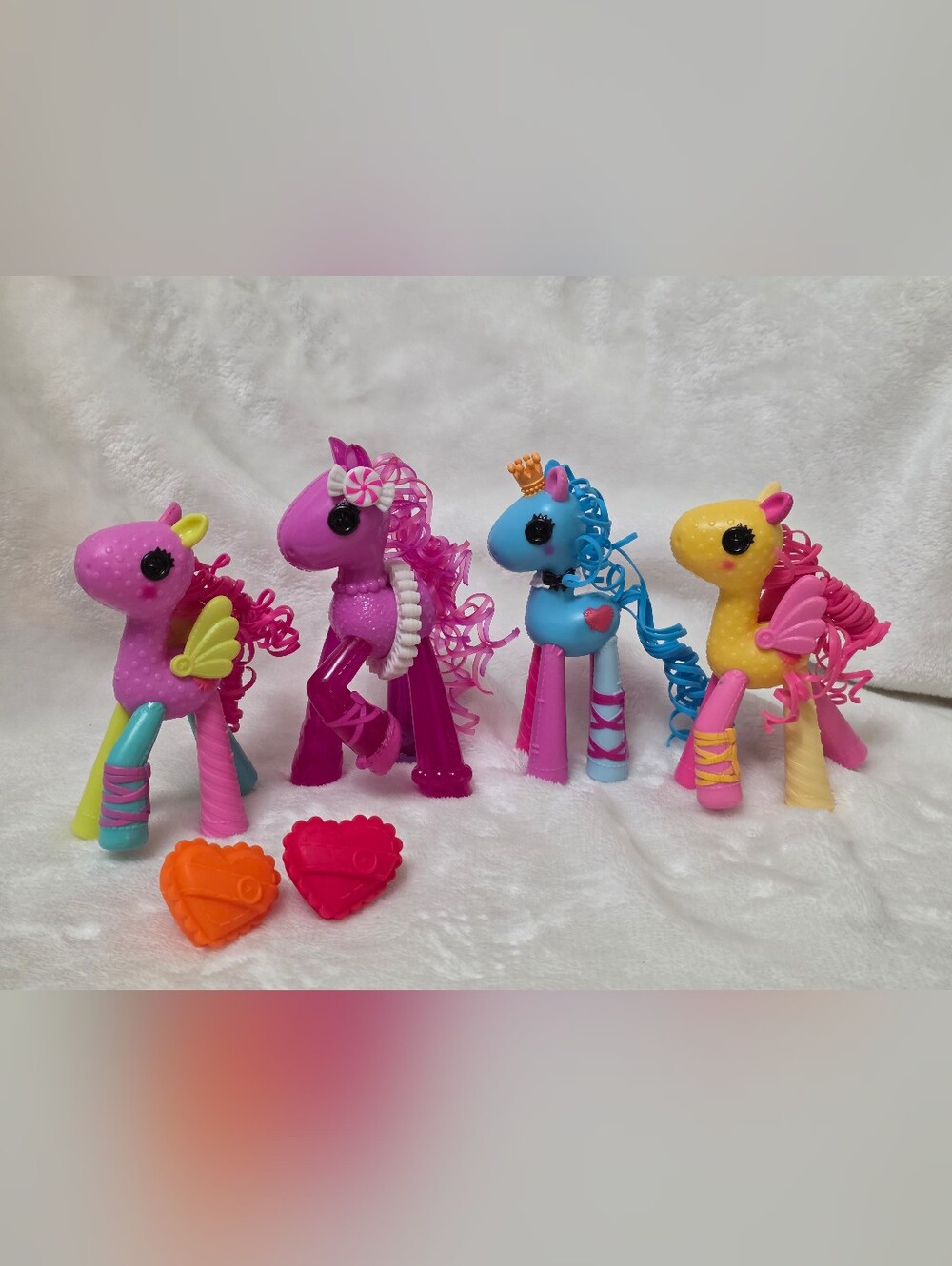 Lalaloopsy Minis Lala-Oopsie Horse & Pegasus Lot of 4